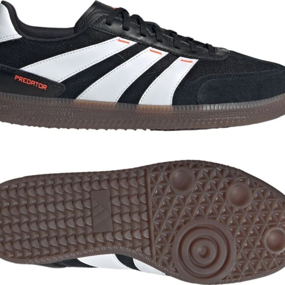 Adidas Predator 24 Freestyle – Size 7m/8w Soccer Shoe Black White Red IF1025 NEW main image 4